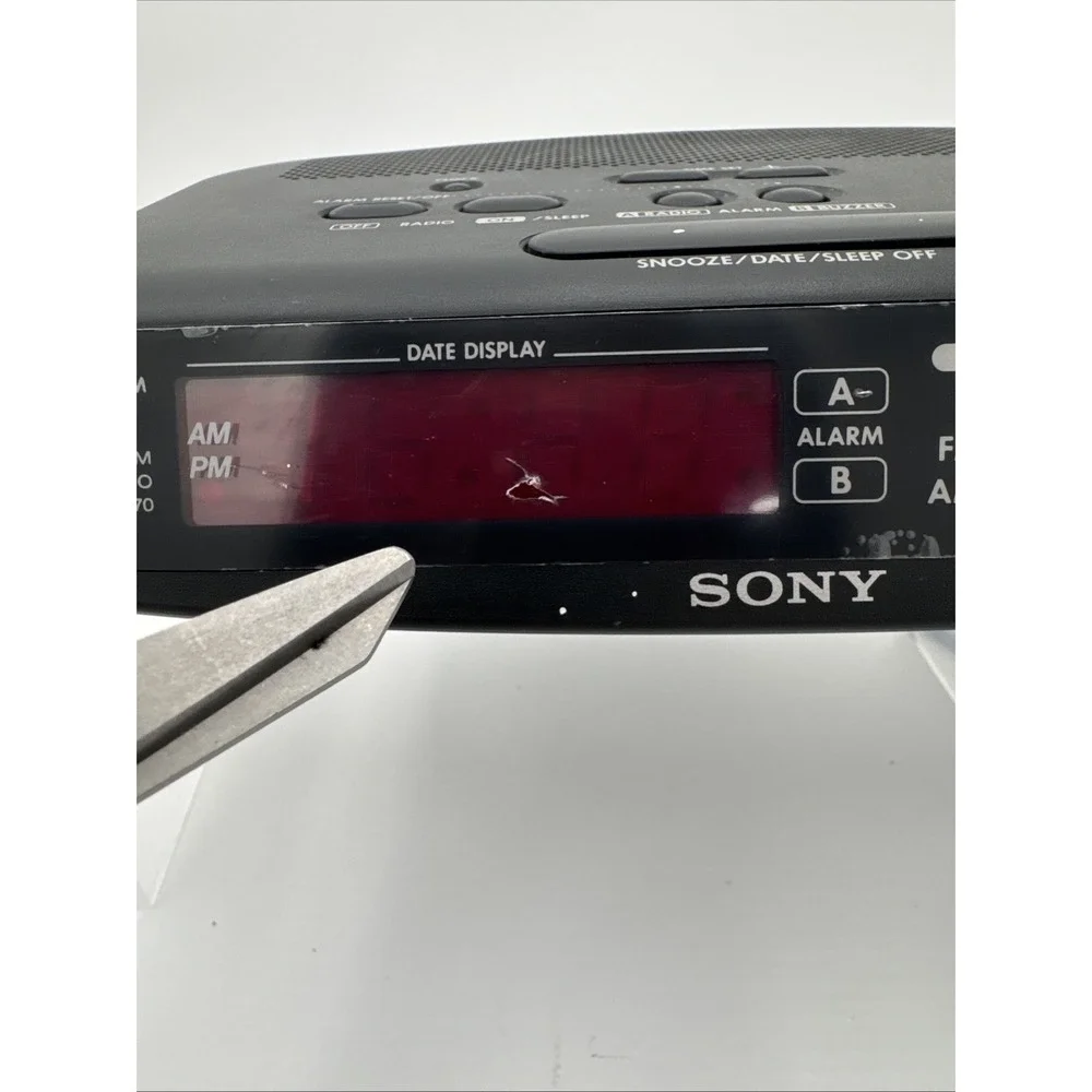 Sony Dream Machine ICF-C370 Alarm Clock-AM/FM‎ Tested Working